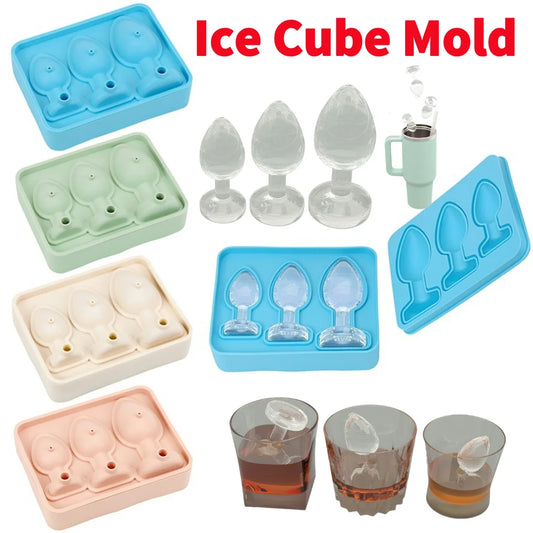 Butt Plug Shaped Ice Cube Mold